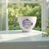 Taza de té de cerámica blanca con patrón de pescado azul en relieve tetera de porcelana blanca sebo de jade tetera grande jianxian taza details Picture